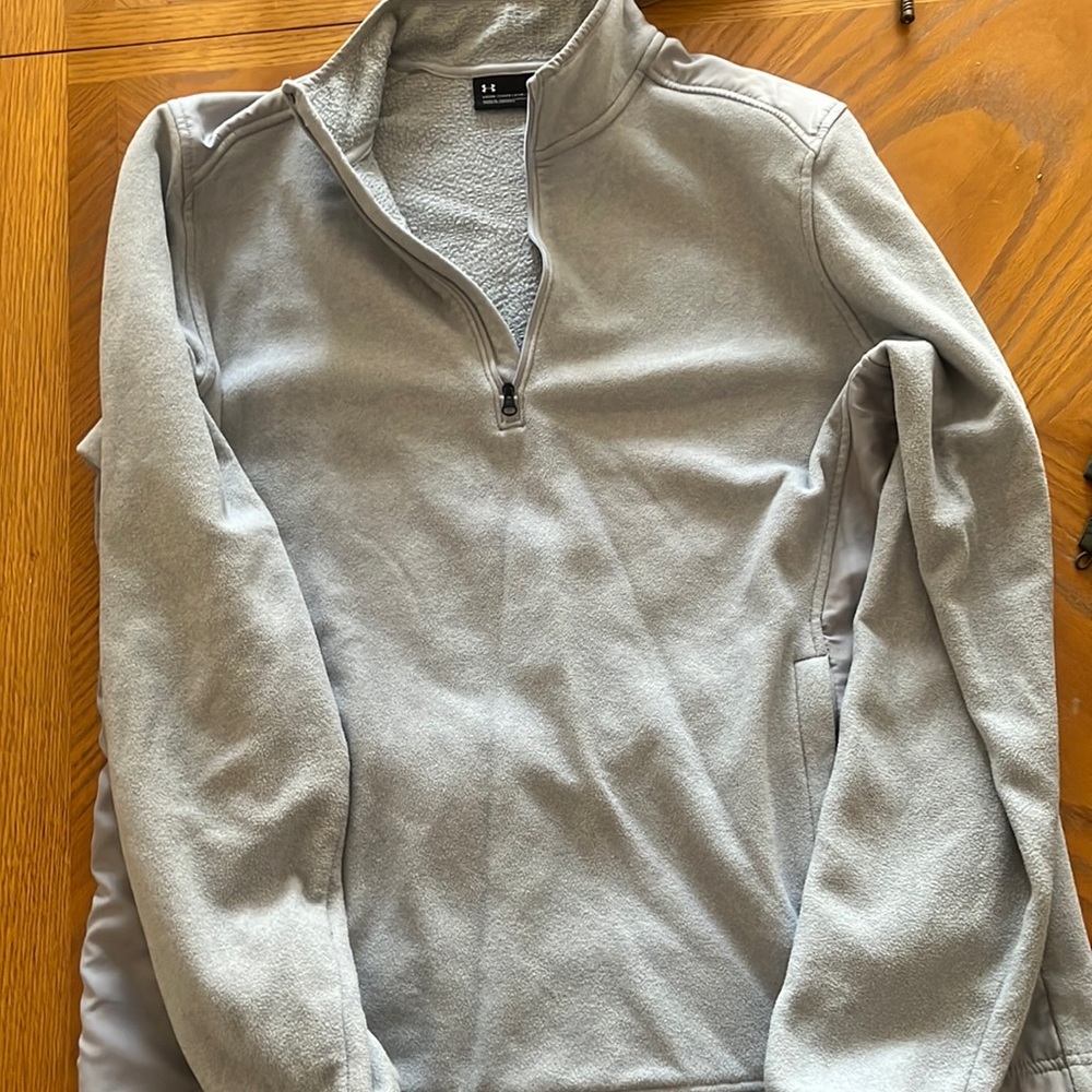 Underarmour grey quarter zip